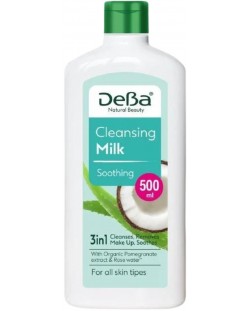 Deva Natural Beauty Тоалетно мляко Soothing, 500 ml