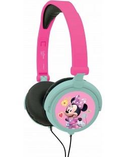 Детски слушалки Lexibook - Minnie HP010MN, многоцветни