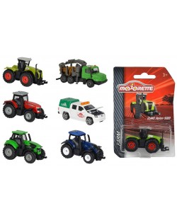 Детска играчка Majorette - Фермерски трактор, асортимент