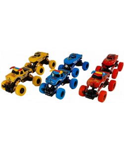 Детска количка Raya Toys - Power Stunt Trucks, асортимент