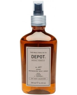 Depot Спортен освежаващ спрей за тяло No. 607, 200 ml