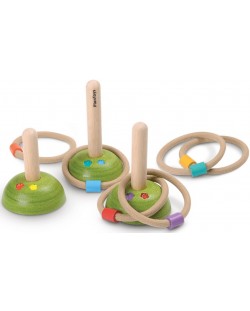 Детска игра PlanToys - Meadow ring toss