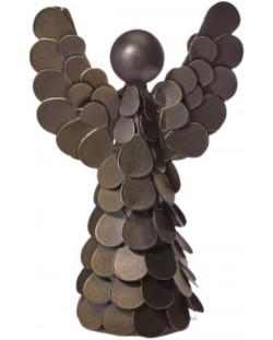 Декоративен ангел Philippi - Belize, стомана, античен месинг