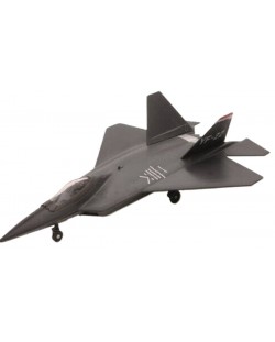 Детска играчка Newray - Самолет, F 22 Raptor, 1:72