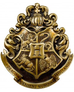 Декорация за стена The Noble Collection Movies: Harry Potter - Hogwarts School Crest