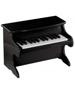 Детско дървено пиано Viga  - С 25 клавиша, черно