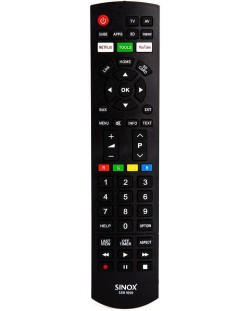 Дистанционно управление за ТВ Sinox - SXR1050, за Panasonic, черно