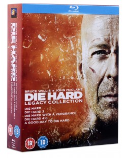 Die Hard: Legacy Collection - без български субтитри (Blu-Ray)