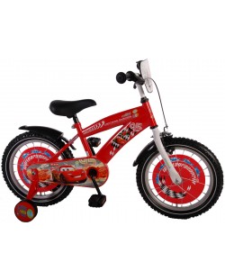 Детски велосипед с помощни колела E&L Cycles - Дисни Колите, 16 инча