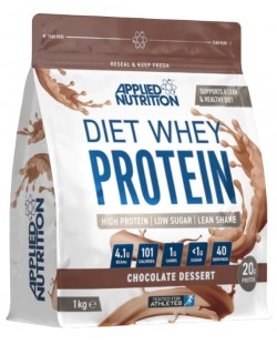 Diet Whey Protein, шоколад, 1 kg, Applied Nutrition