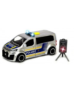 Детска играчка Dickie Toys SOS Series - Полицейски ван с радар, 1:32