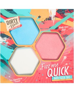 Dirty Works Комплект за баня Fizz Quick, 3 части