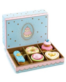 Детска играчка Djeco - Кутия със сладки за принцеси