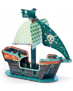 Детски 3D пиратски кораб Djeco