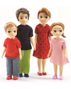 Семейство кукли Djeco – Фамилията на Томас и Марион
