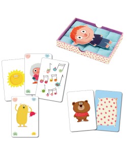 Детска игра с карти Djeco - Bisous Dodo