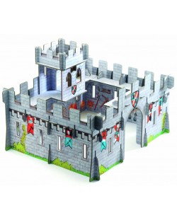 Детски 3D средновековен замък Djeco
