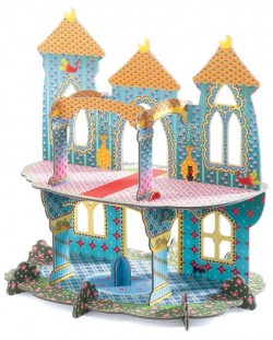 Замъка на чудесата Djeco – 3D конструкция, 20 части