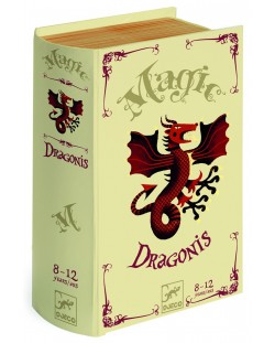 Детски комплект за фокуси Djeco - Магически трик Dragonis