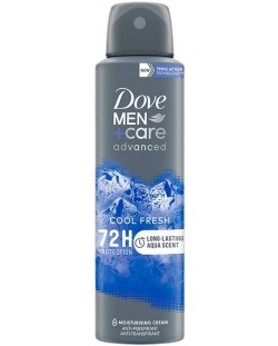 Dove Men+Care Advanced Спрей дезодорант Cool Fresh, 150 ml