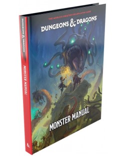 Допълнение за ролева игра Dungeons & Dragons - Monster Manual 2024 (Hard Cover)