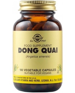 Dong Quai, 100 растителни капсули, Solgar