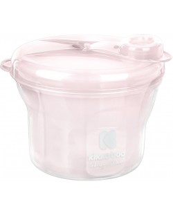 Дозатор за сухо мляко KikkaBoo, 2 в 1, Light pink