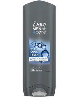 Dove Men+Care Душ гел Cool Fresh, 250 ml