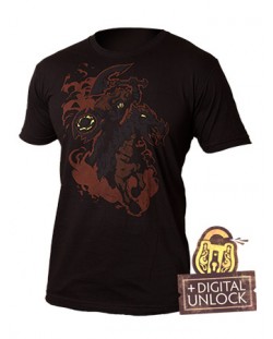 Тениска Dota 2 Chaos Knight + Digital Unlock, черна