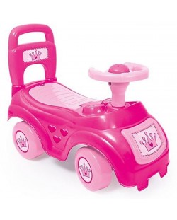 Кола за яздене Dolu - За принцеси, розова