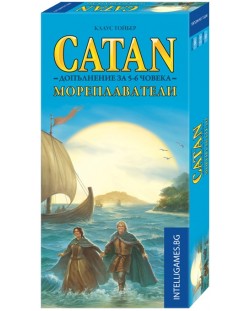 Допълнение за настолна игра Catan - Мореплаватели - за 5-6 играчи