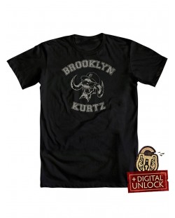Тениска Dota 2 Brooklyn Kurtz (2014) + Digital Unlock, черна, размер XXL