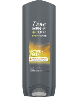 Dove Men+Care Душ гел Sport Active+Fresh, 250 ml