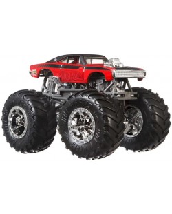 Детска играчка Hot Wheels Monster Trucks - Голямо бъги, Dodge Charger