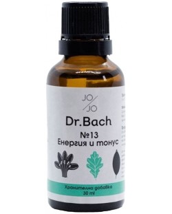 Dr. Bach Капки Енергия и тонус, 30 ml, Jo & Jo