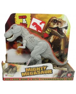 Детска играчка Dragon-I Toys - Тиранозавър Рекс, Bend & Bite