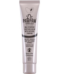 Dr. Pawpaw Балсам за устни и кожа с блестящи частици Shimmer, 25 ml