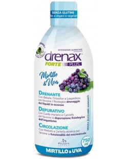 Drenax Forte Plus Mirtillo & Uva, 750 ml, Paladin Pharma