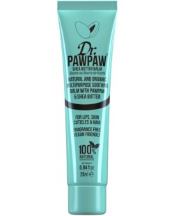 Dr. Pawpaw Мултифункционален балсам за лице и тяло с масло от шеа, 25 ml