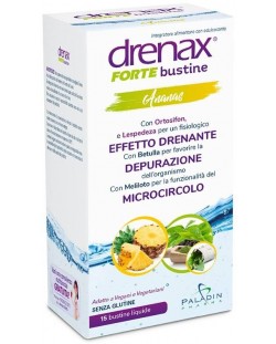 Drenax Forte Bustine Ananas, 15 течни сашета, Paladin Pharma