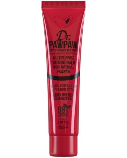 Dr. Pawpaw Балсам за устни и скули, Ultimate Red, 25 ml