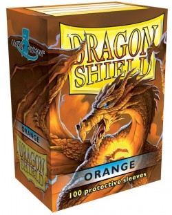 Dragon Shield Standard Sleeves - Оранжеви (100 бр.)