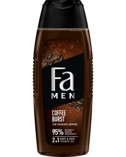 Fa Men Fine Fragrances Душ гел, кафе, 400 ml