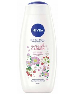 Nivea Душ гел Miracle Garden, Rose Blossom, 500 ml