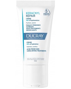 Ducray Keracnyl Хидратиращ крем Repair, 50 ml