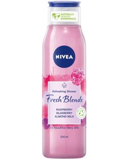 Nivea Fresh Blends Душ гел, Raspberry, 300 ml