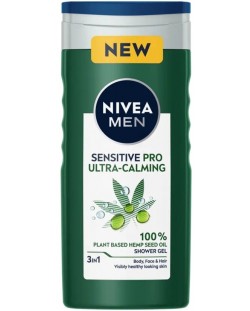 Nivea Men Душ гел Sensitive Pro Ultra-Calming, 250 ml