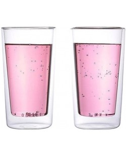 Двустенни стъклени чаши Faubourg - 2 броя, 350 ml