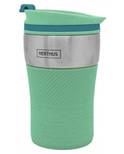 Двустенна термочаша Nerthus - Зелена, 250 ml