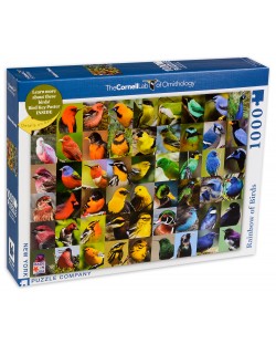 Пъзел New York Puzzle от 1000 части - Дъга от птици